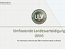 ULV-Grundsatzunterricht 2022 für Informationsoffiziere des Bundesheeres