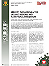 IFK Monitor International 68 - Security Turnaround after Ukraine: Regional and Institutional Implications