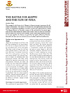 IFK Monitor International 37 - The Battle for Aleppo and the Fate of Syria